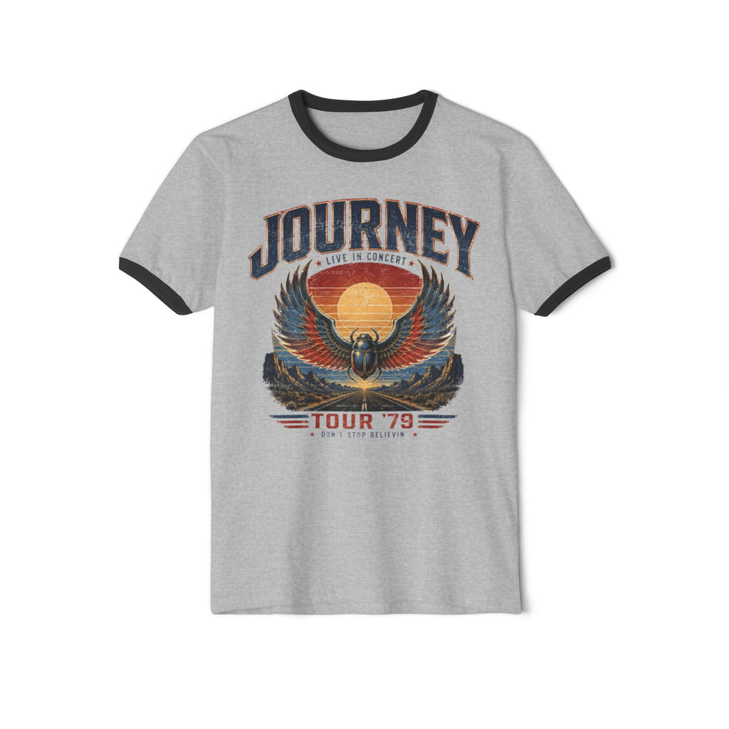 Journey Tour '79 Ringer T-Shirt — Vintage Rock Band Graphic Tee