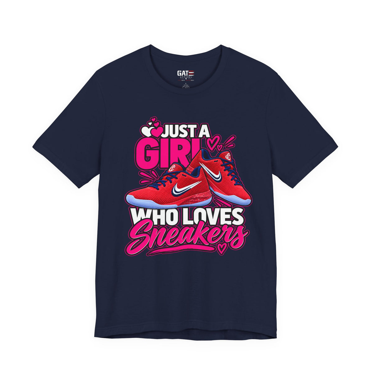 Caitlin Clark Caitlin 1s Just a Girl Sneaker Shirt | Style 2