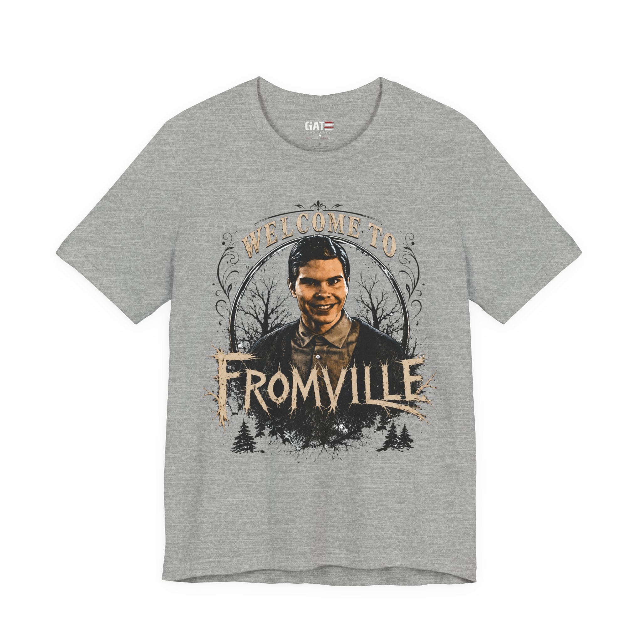 Welcome to Fromville Horror Tee| Smiley Shirt