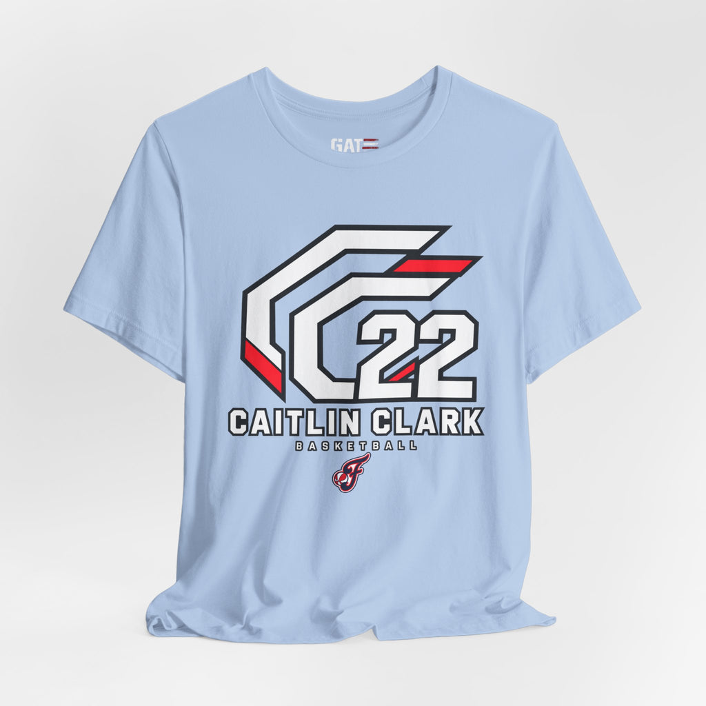 Caitlin Clark CC22 Monogram Shirt | Indiana Fever WNBA Tee