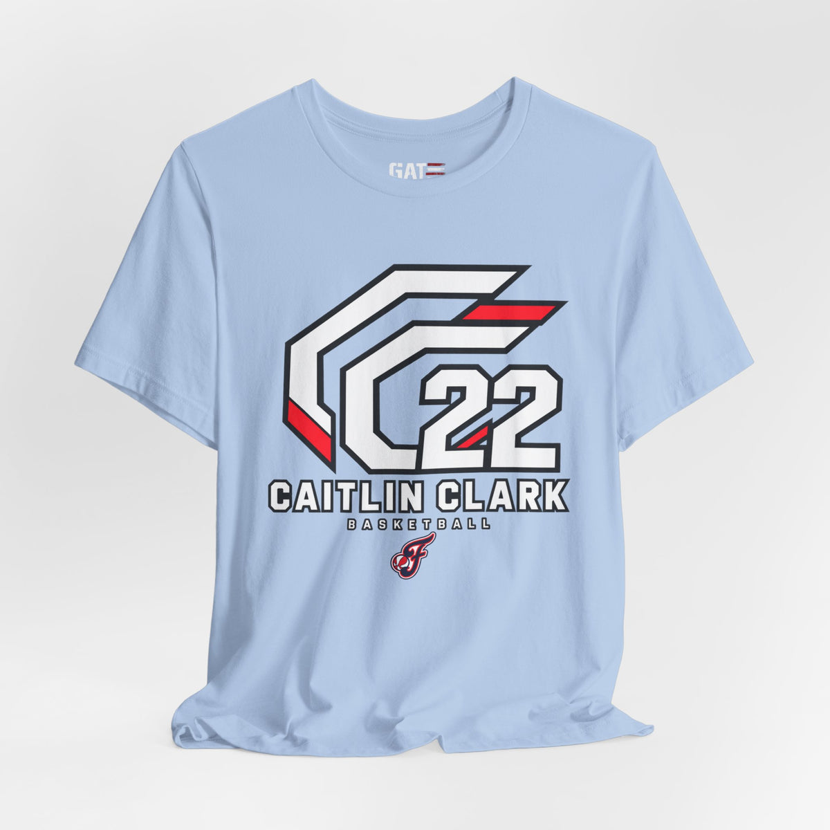 Caitlin Clark CC22 Monogram Shirt | Indiana Fever WNBA Tee