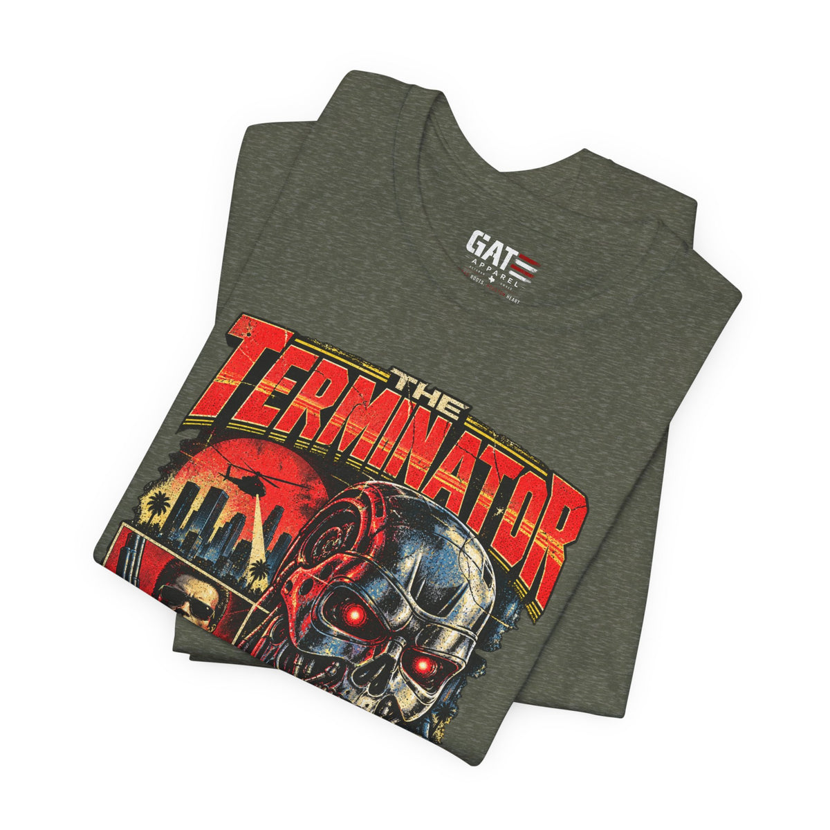 Terminator Shirt | Retro Sci-Fi Robot Movie Graphic Tee