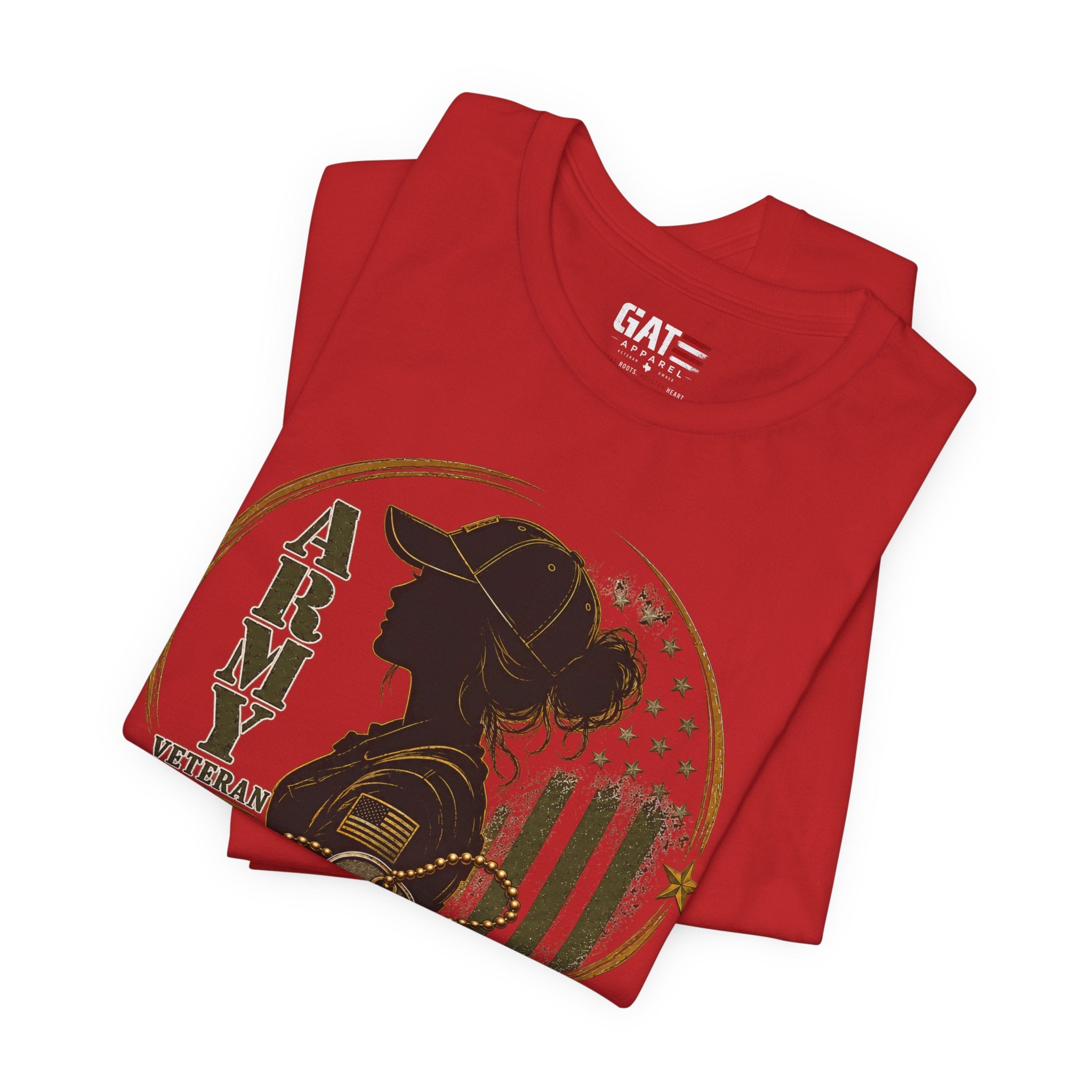 Female Vet Army Veteran Women’s Tee