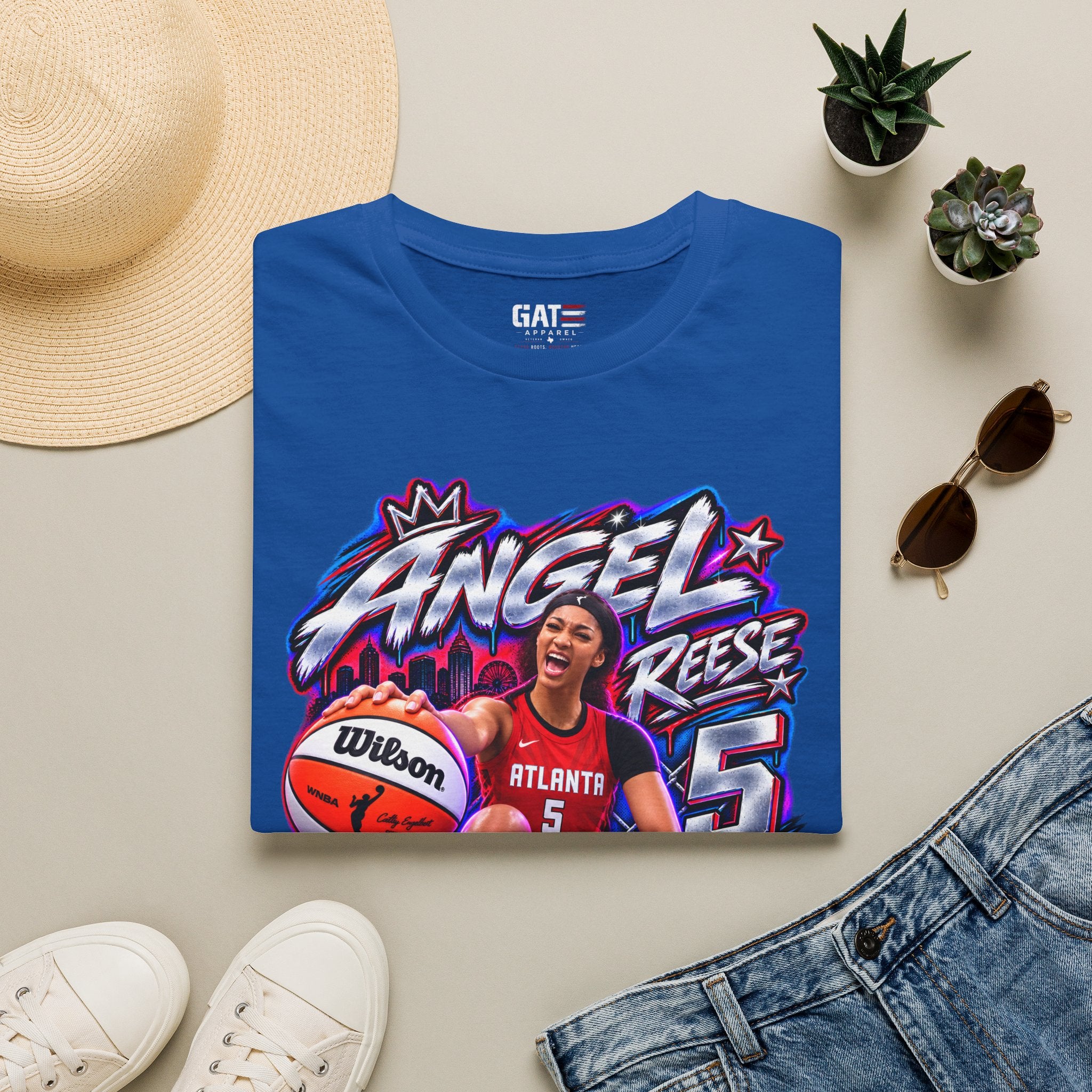 Angel Reese Atlanta Dream Shirt WNBA Basketball Graphic Tee