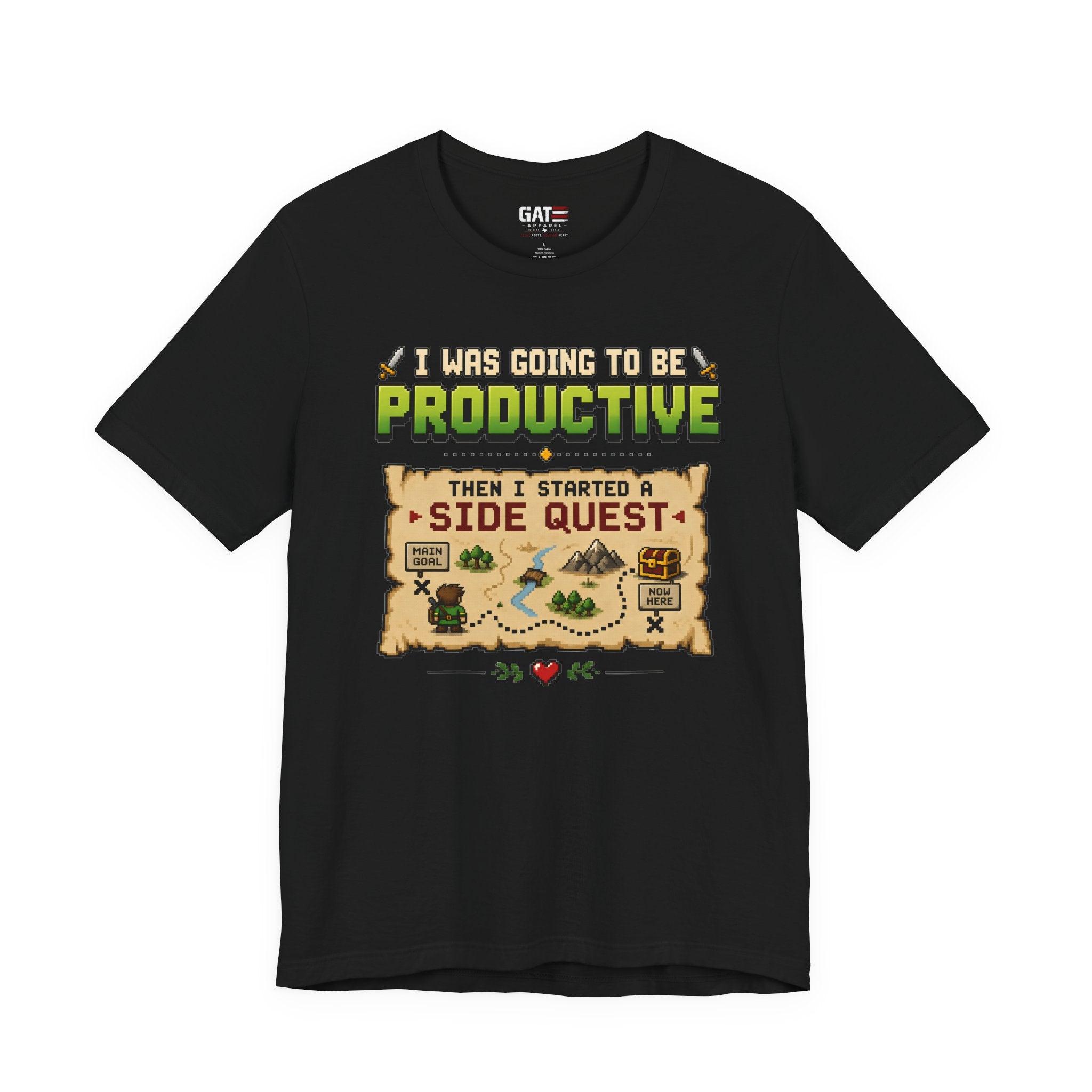Side Quest Shirt | Retro Gaming Tee