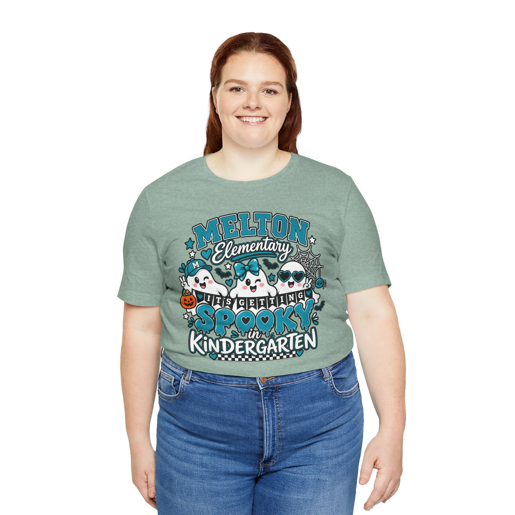Melton Elementary Spooky Kindergarten Halloween T-Shirt