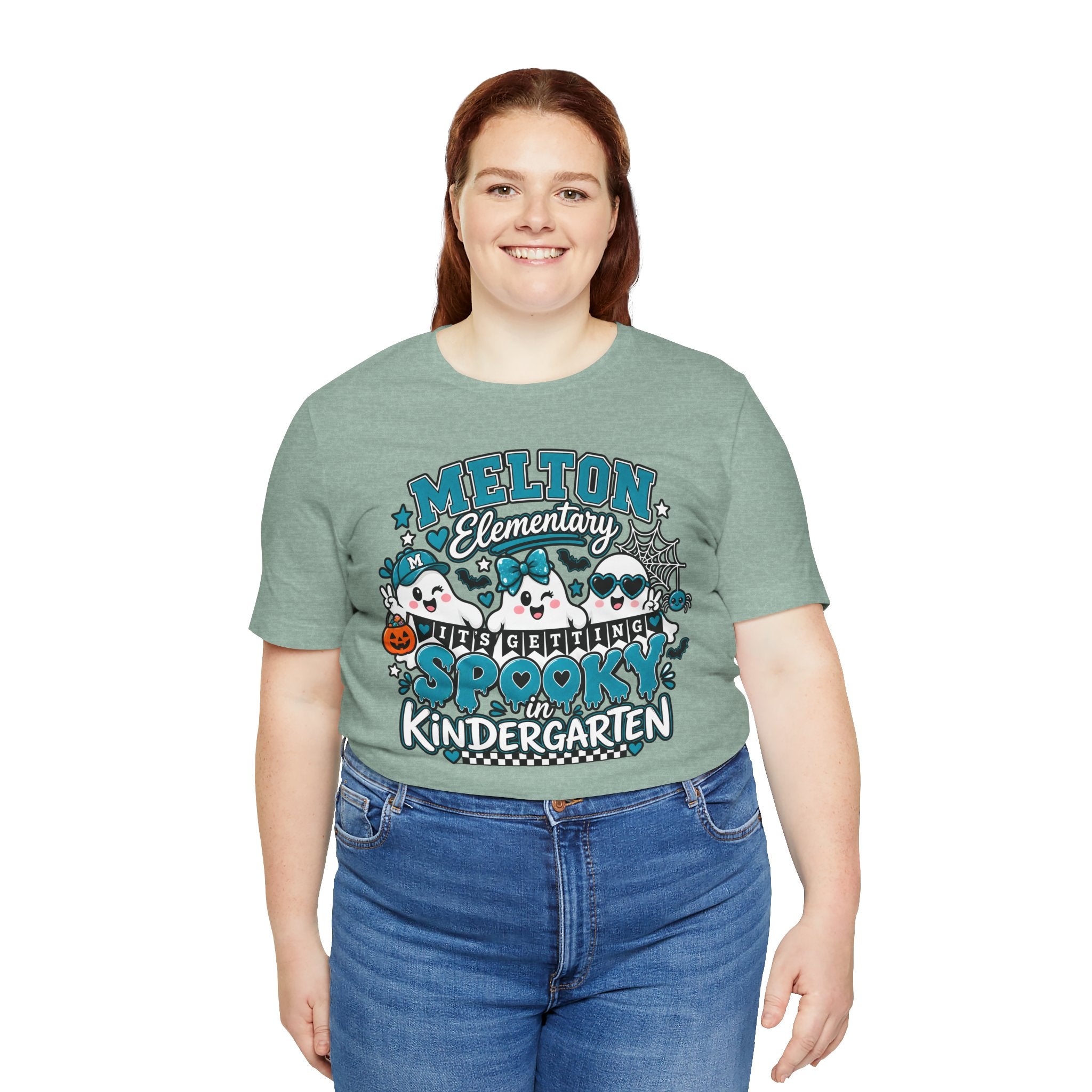Melton Elementary Spooky Kindergarten Halloween T-Shirt