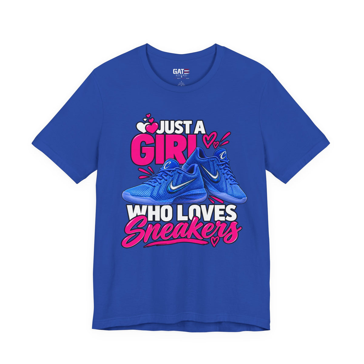 Caitlin Clark Caitlin 1s Just a Girl Sneaker Shirt | Style 1