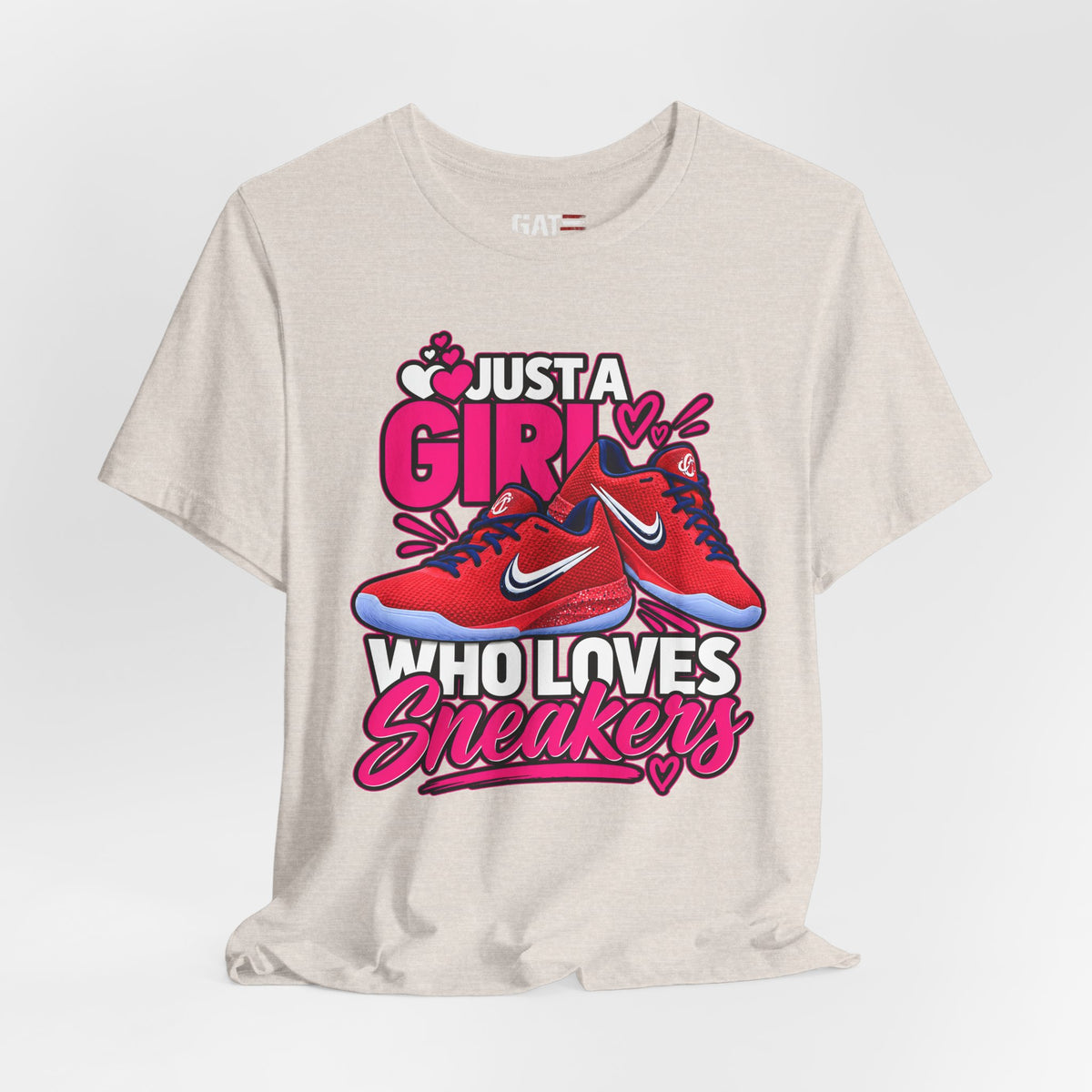 Caitlin Clark Caitlin 1s Just a Girl Sneaker Shirt | Style 2