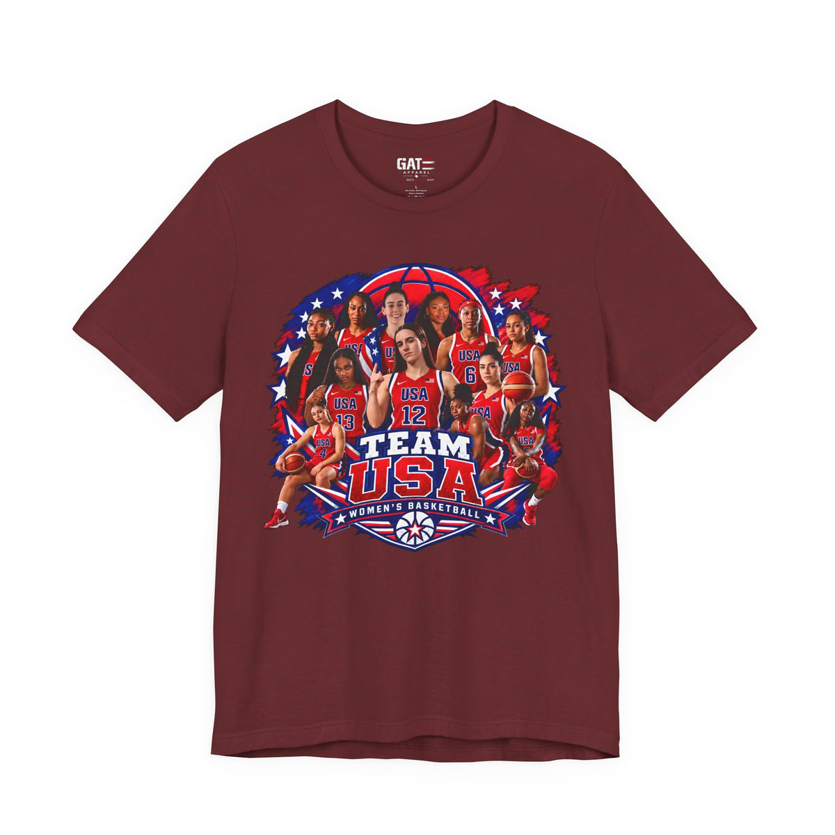 Team USA Women's Basketball Shirt | FIBA Tee 2026 Design 1