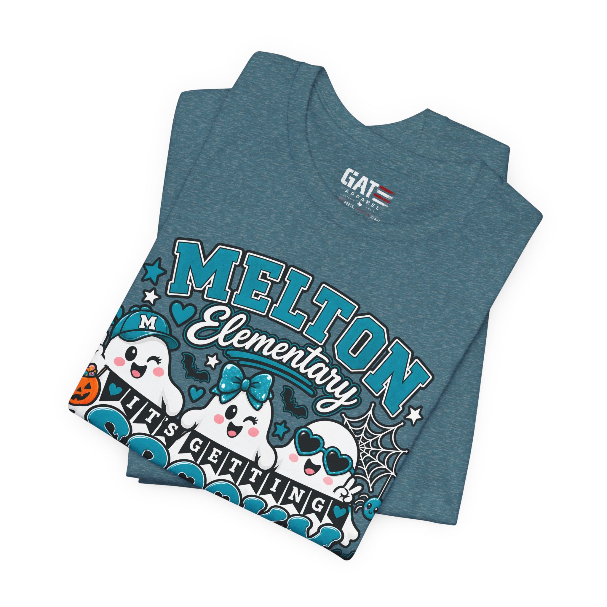 Melton Elementary Spooky Kindergarten Halloween T-Shirt