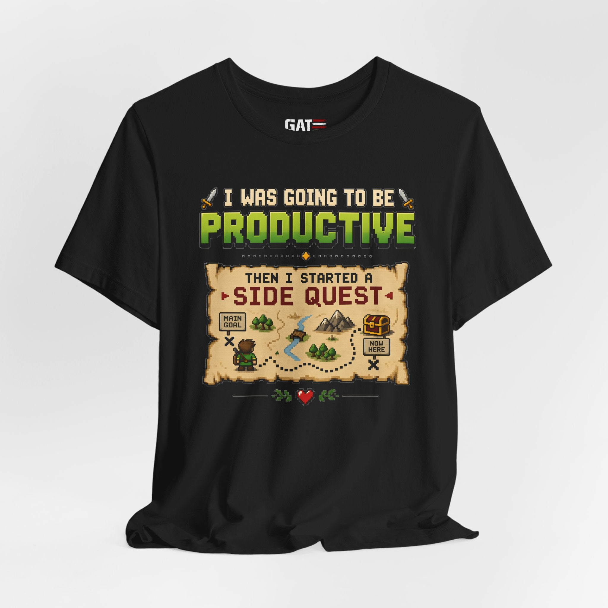 Side Quest Shirt | Retro Gaming Tee
