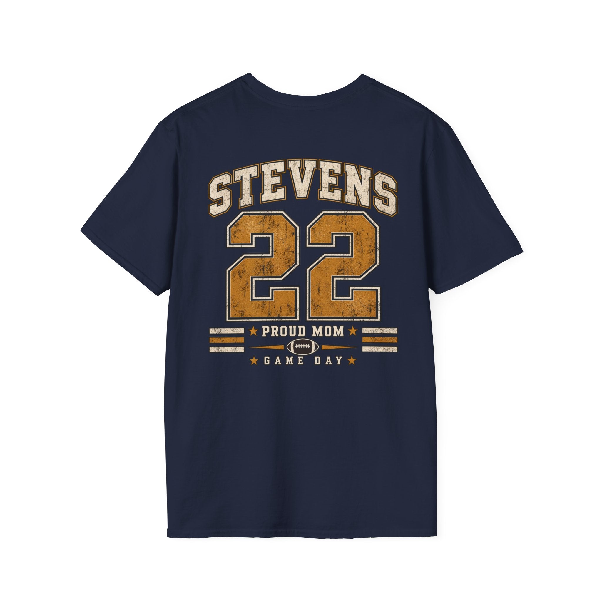 Football Mom Personalized Shirt Custom Player Name Number Game Day Tee
