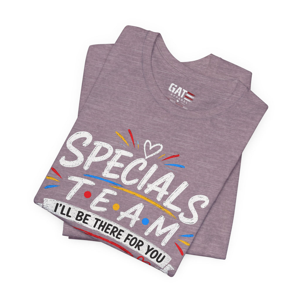 Specials Team Tee, PE teacher shirt,Teacher Squad Shirt, music Teacher Shirt, art teacher shirt, School Staff Apparel, Friends Theme