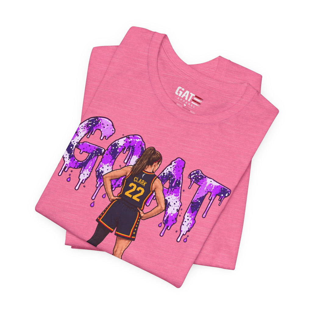 Caitlin Clark Caitlin 1s GOAT Purple Fade Sneaker Shirt