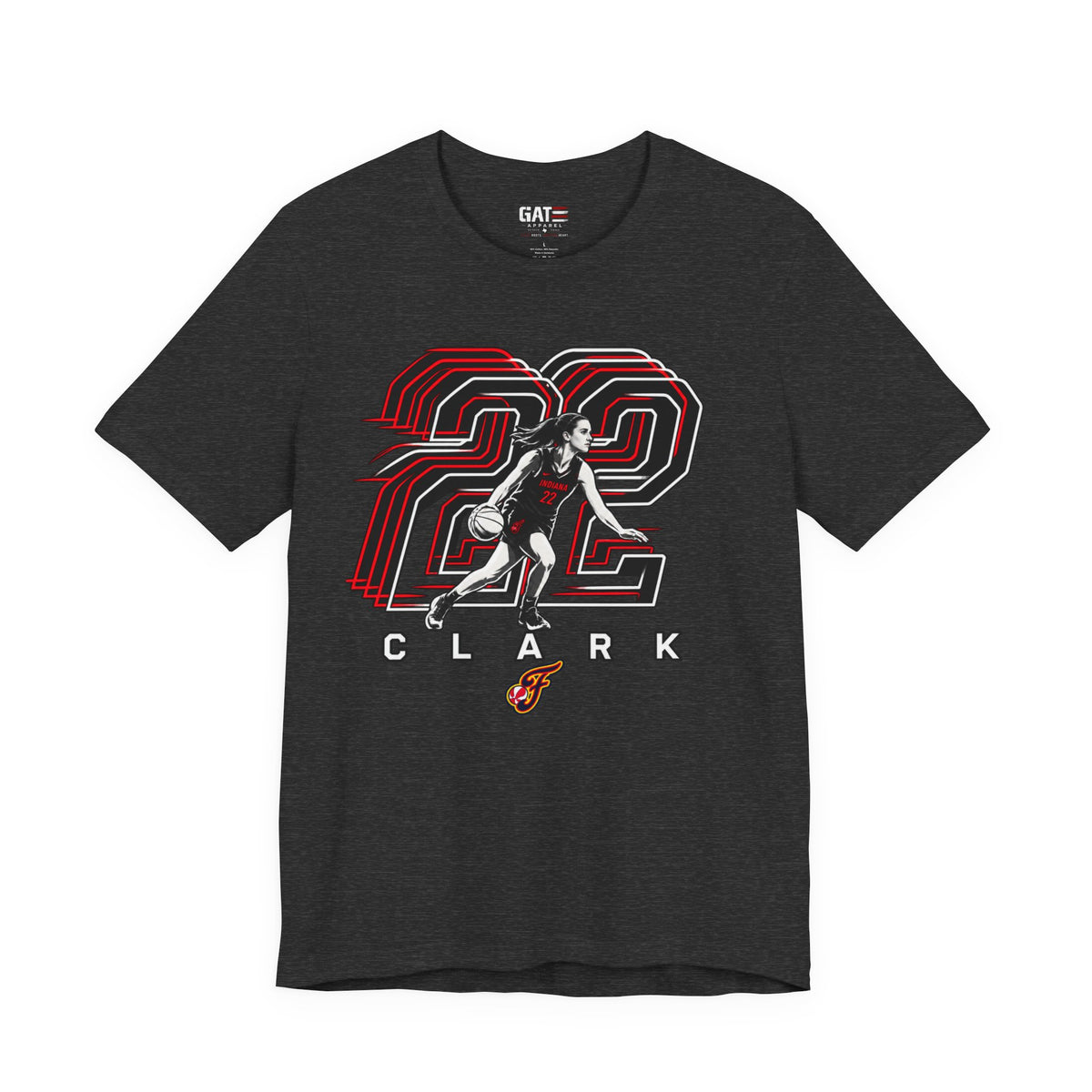 Caitlin Clark #22 Basketball Shirt | Indiana Fever WNBA Tee