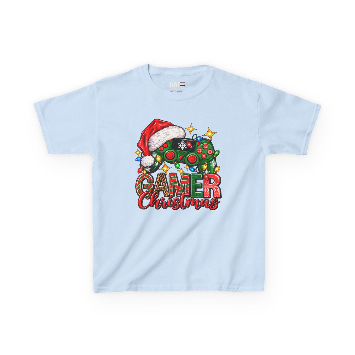Kids Gamer Christmas T-Shirt | Holiday Gaming Tee - product image 4