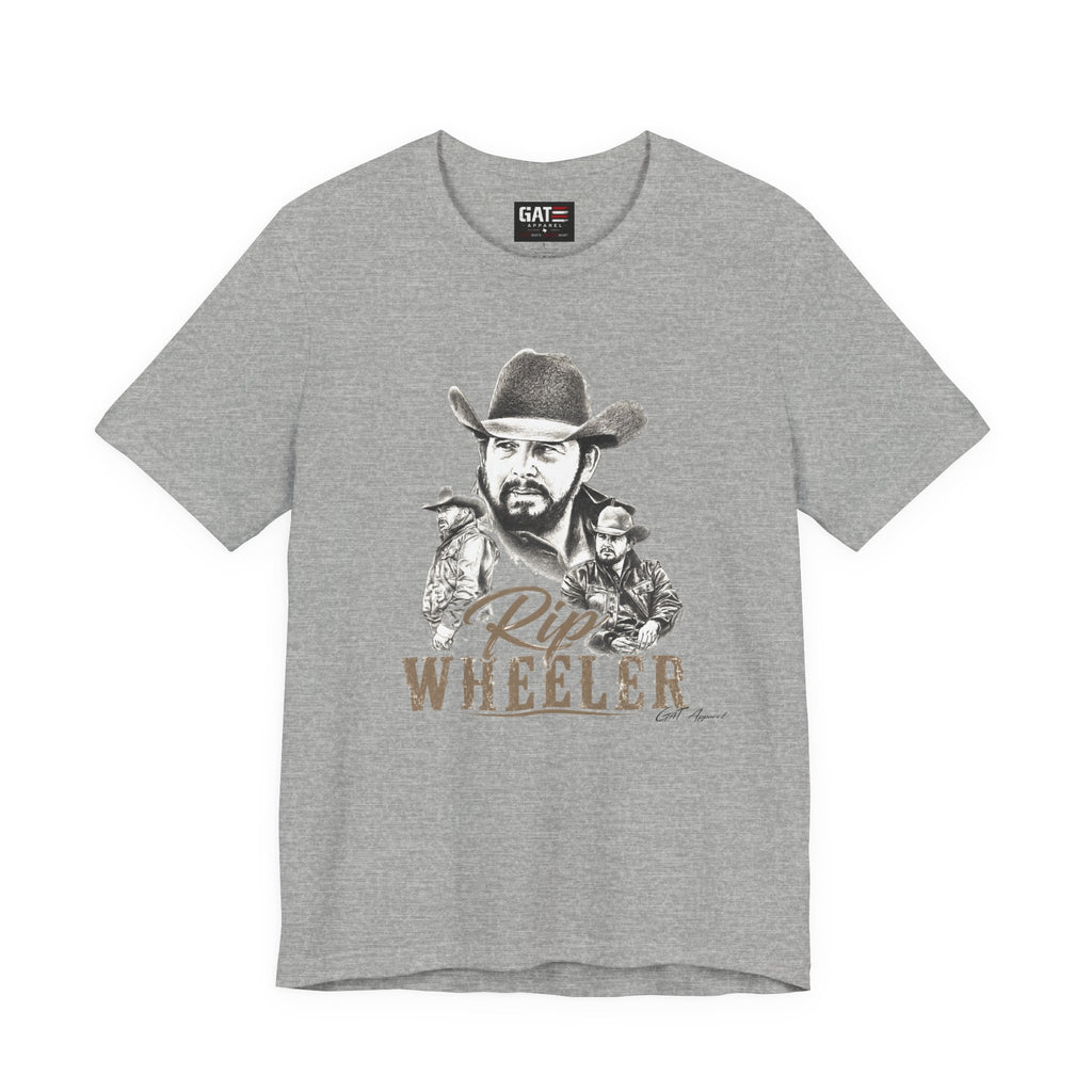 Get Ripped Yellowstone Inspired Cowboy Graphic Tee | Dutton Ranch Shirt