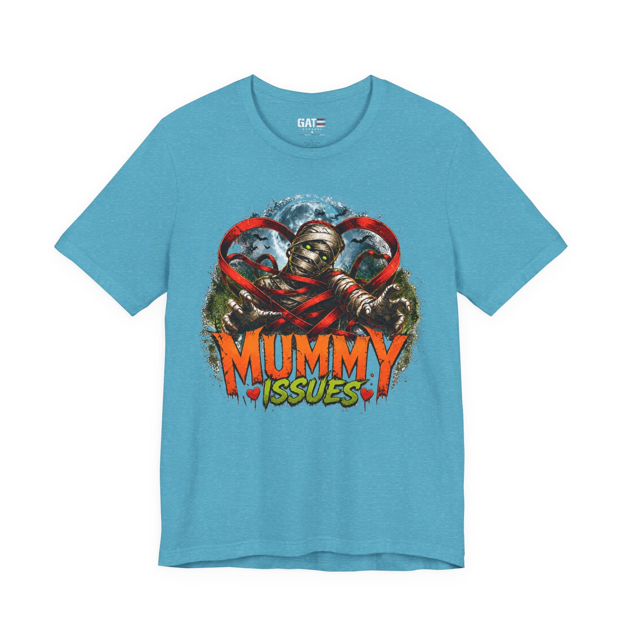 Mummy Issues T-Shirt - Funny Retro Halloween Mummy Graphic Tee