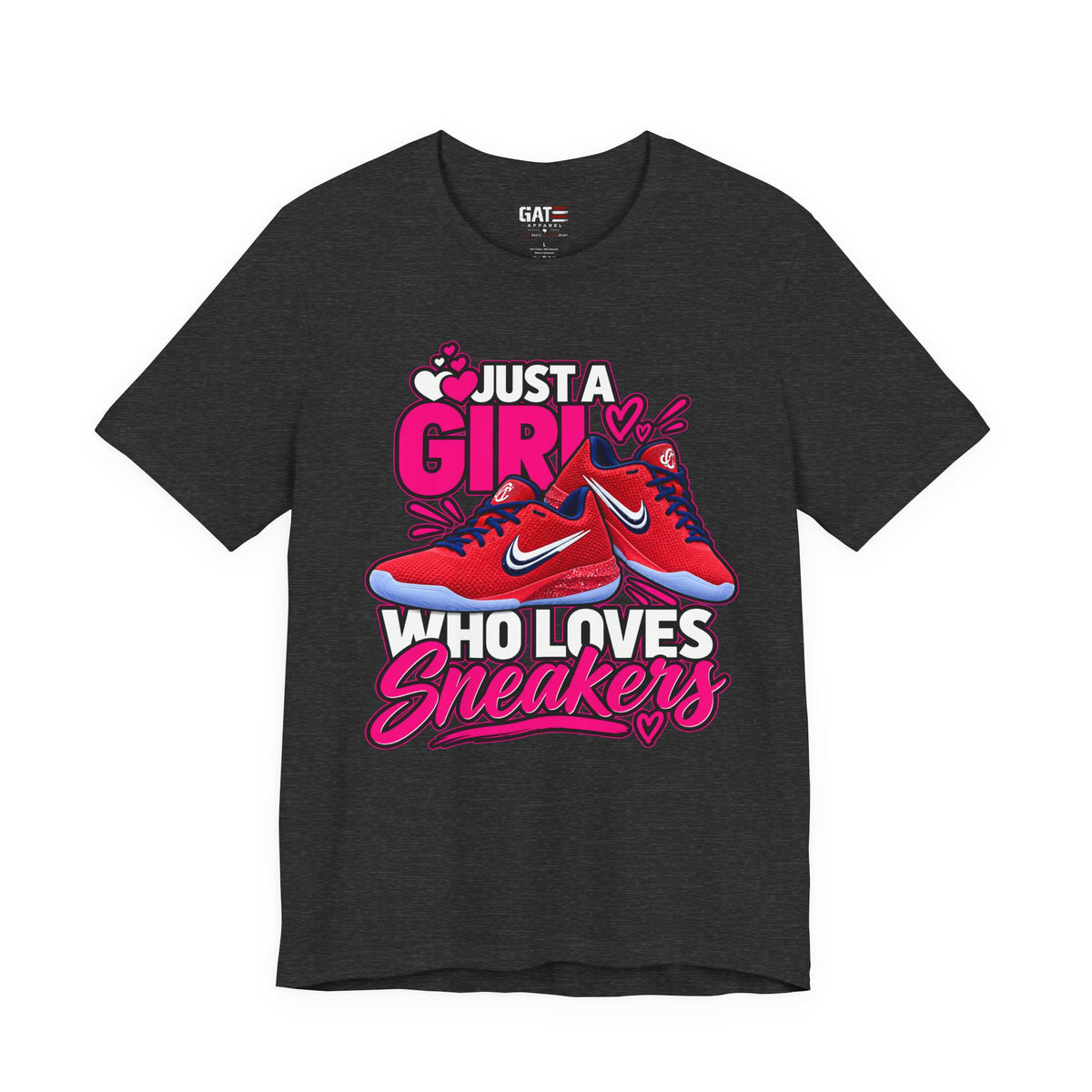 Caitlin Clark Caitlin 1s Just a Girl Sneaker Shirt | Style 2