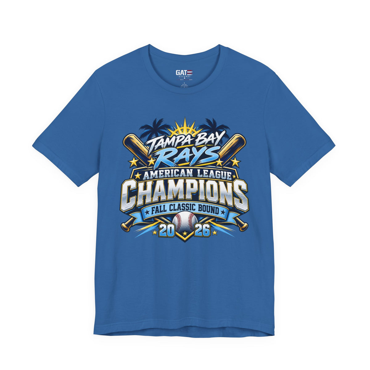 Tampa Bay Rays "American League Champions" Tee — 2026 Fall Classic Bound Baseball Shirt - product image 7