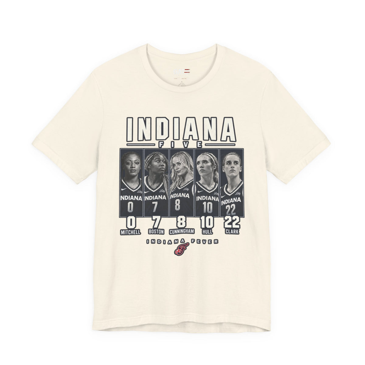 Indiana Fever The Five Shirt | Caitlin Clark WNBA Basketball Tee