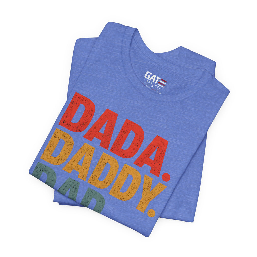 Funny Dad Shirt, Dada Daddy Dad Bruh Tee, Fatherhood Humor Shirt, Father's Day Gift for Dad, New Dad Gift Tee, Dad Life