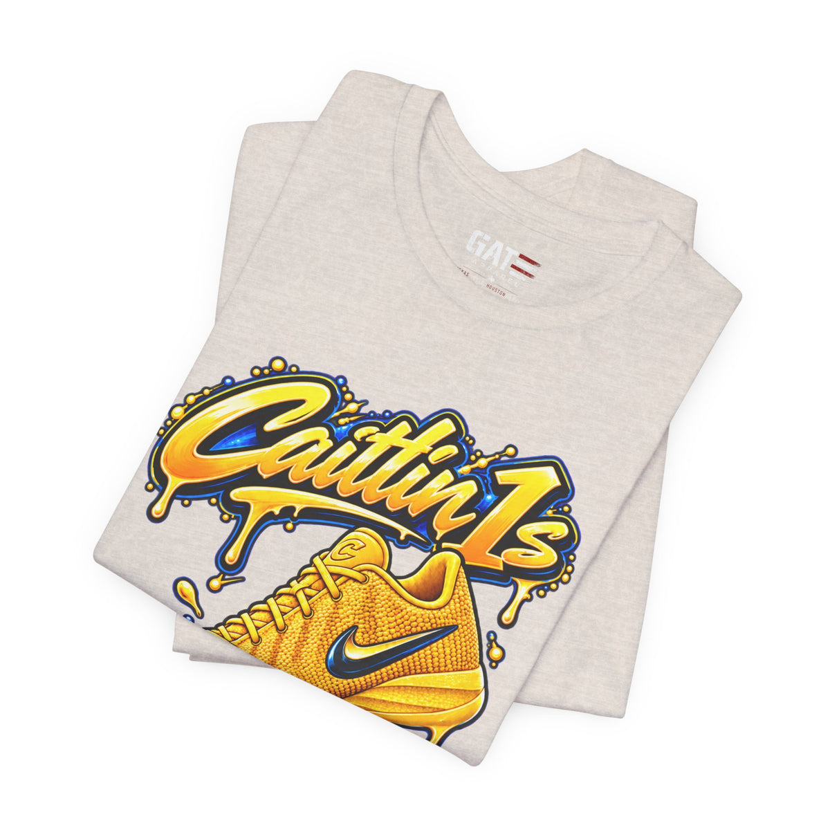 Caitlin Clark Caitlin 1s Yellow Zest Sneaker Shirt