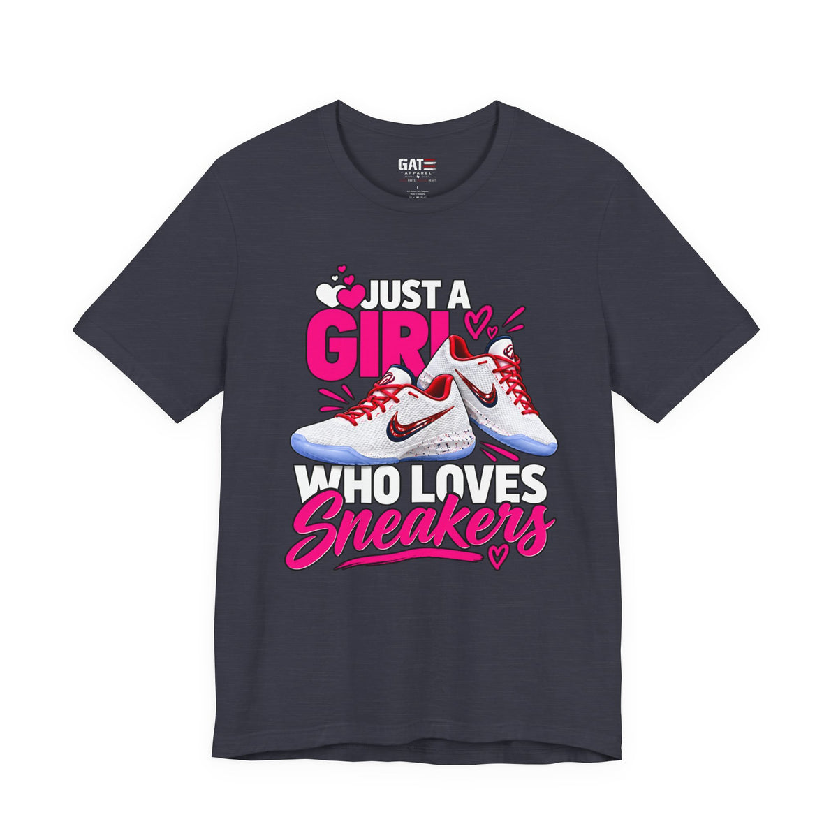 Caitlin Clark Caitlin 1s Just a Girl Sneaker Shirt | Style 4