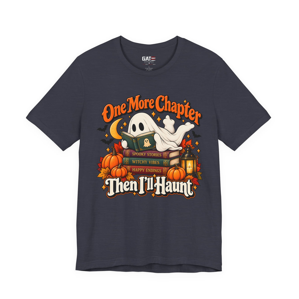 One More Chapter Then I'll Haunt Shirt | Halloween Book Tee