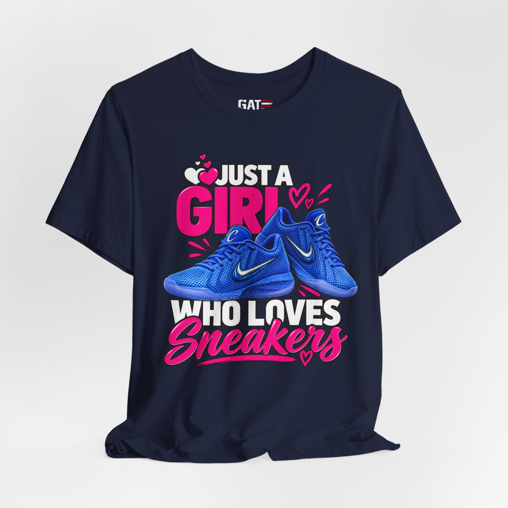 Caitlin Clark Caitlin 1s Just a Girl Sneaker Shirt | Style 1
