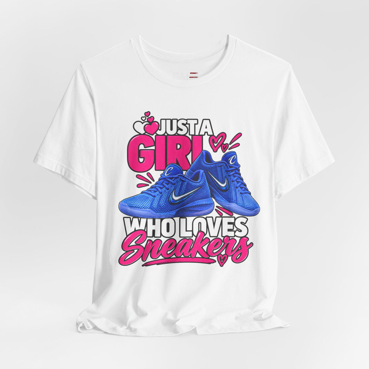 Caitlin Clark Caitlin 1s Just a Girl Sneaker Shirt | Style 1