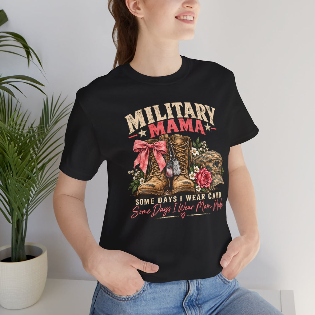 Military Mama Shirt | Serving My Country, Raising My Littles Tee