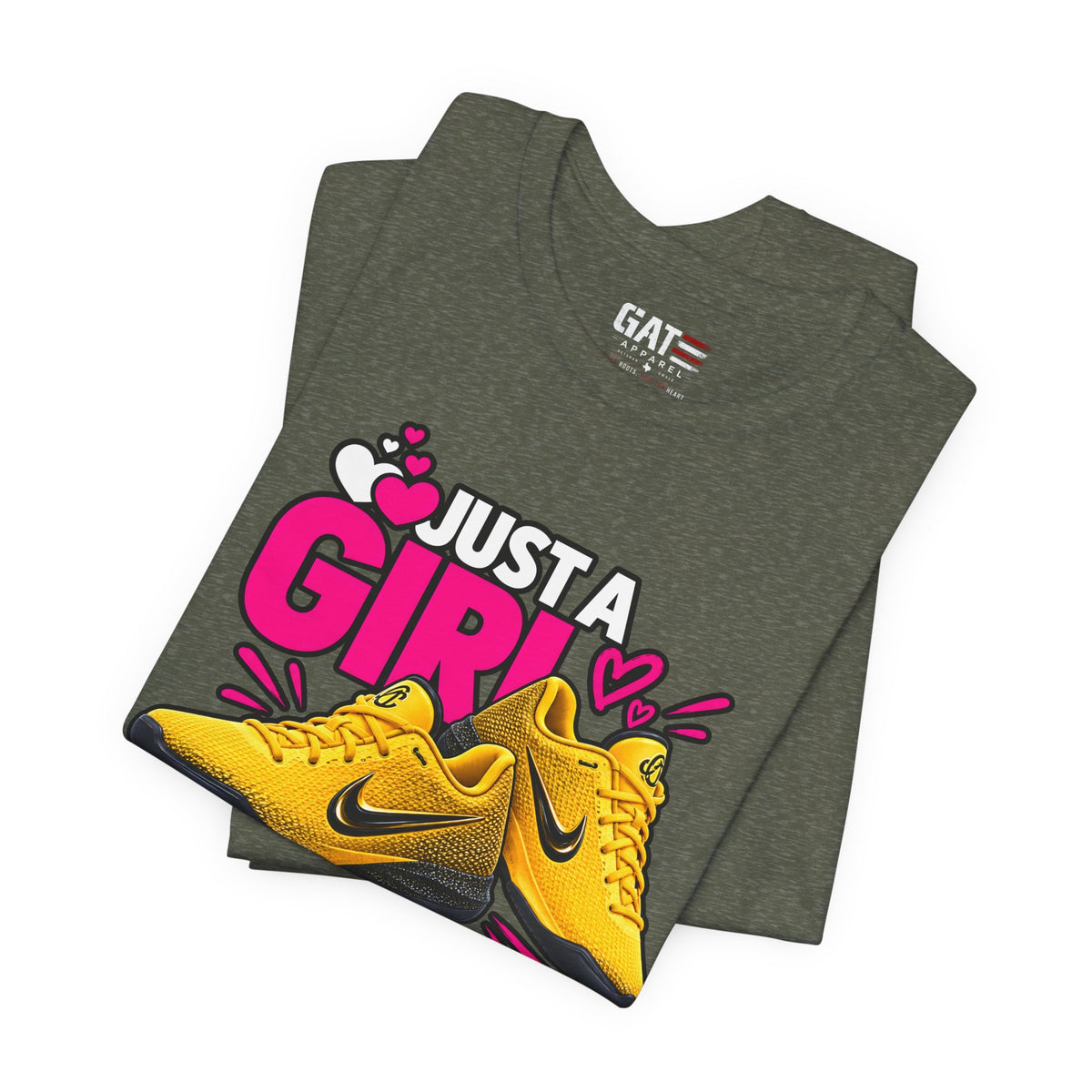Caitlin Clark Caitlin 1s Just a Girl Sneaker Shirt | Style 3