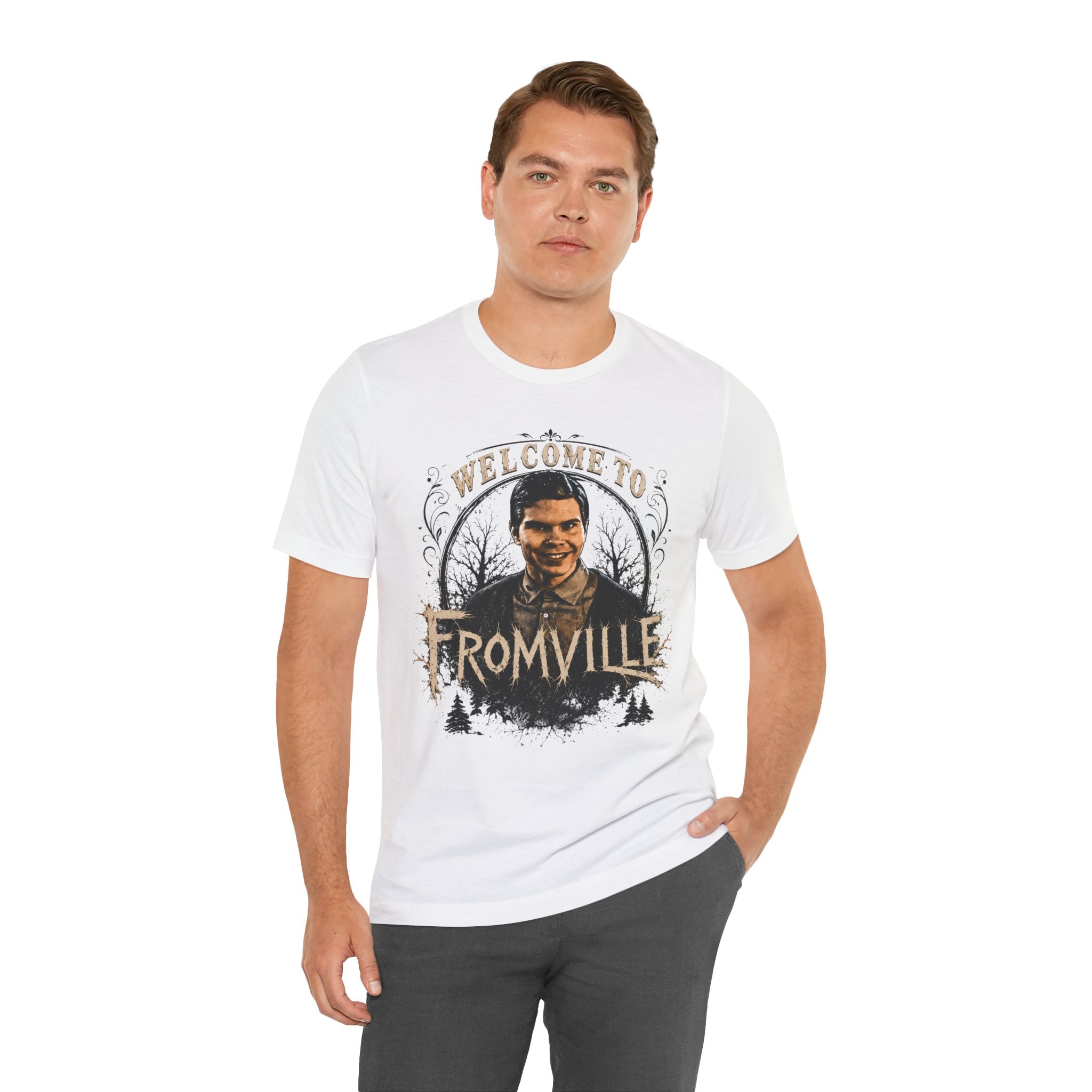 Welcome to Fromville Horror Tee| Smiley Shirt