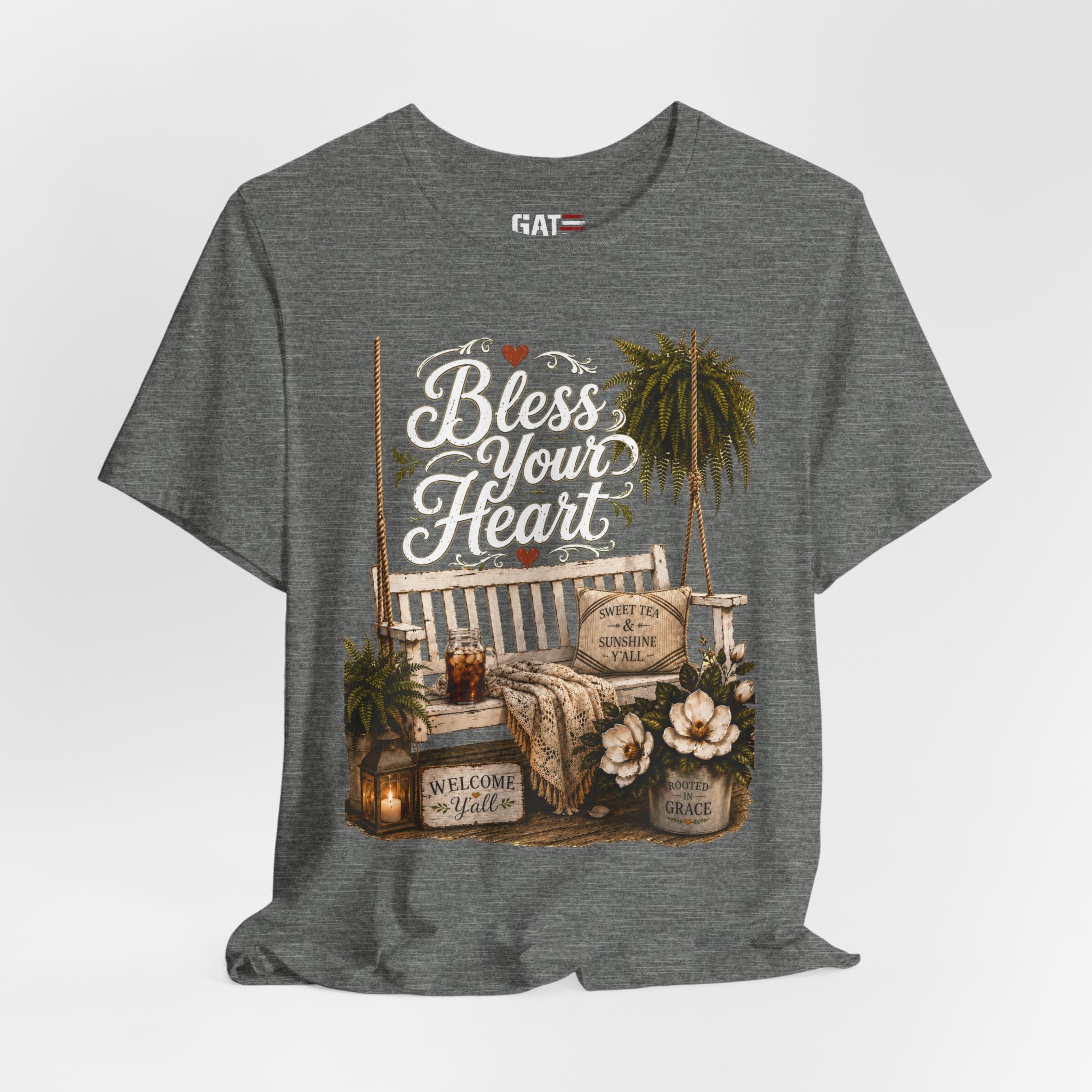 Funny Southern Shirt, Bless Your Heart Tee, Southern Humor Graphic Tee, Magnolia Floral Shirt, Country Girl Gift, Farmhouse Style Tee