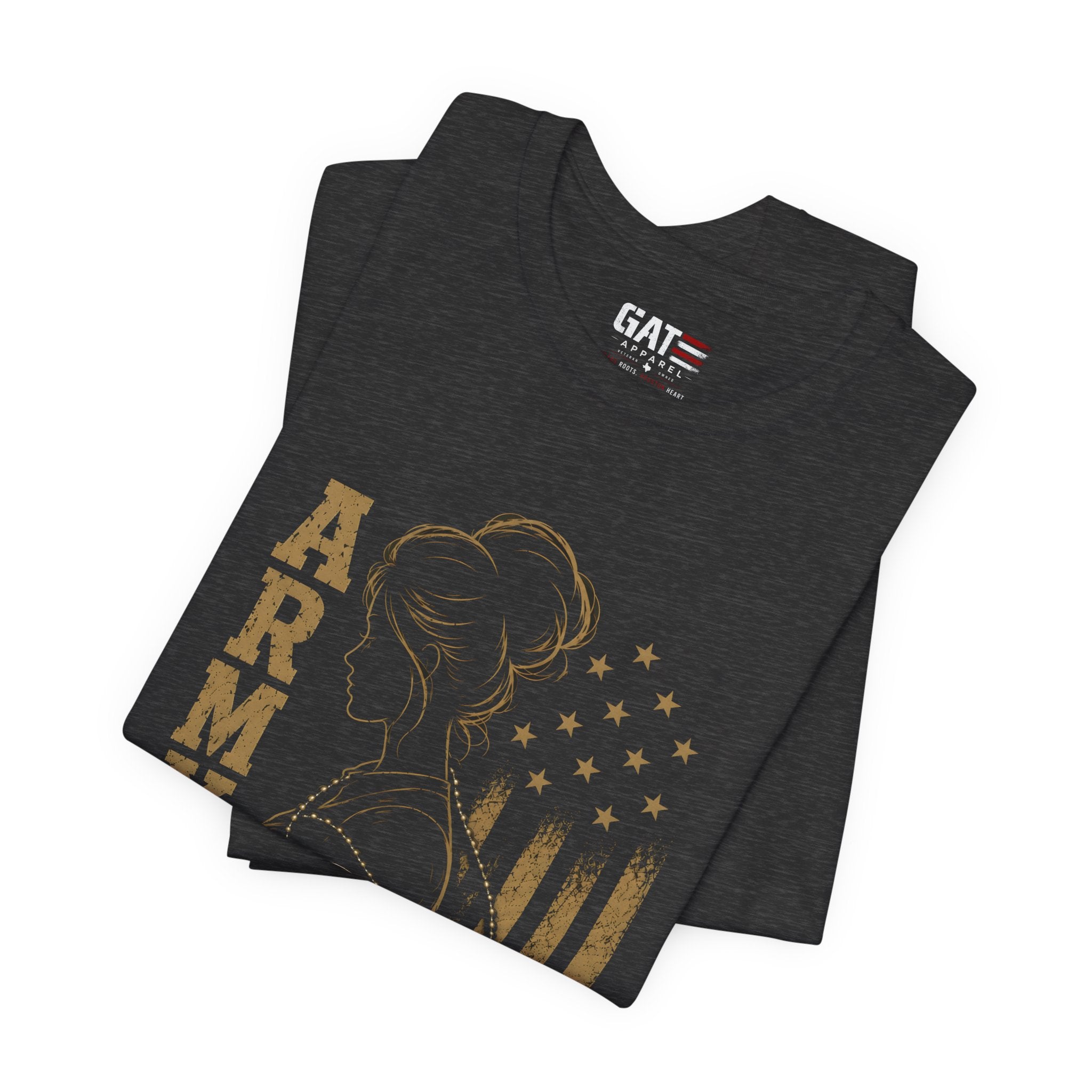 Female Army Veteran Shirt, Women Veteran Tee, Patriotic Military Shirt for Women, Army Mom Gift, Veteran Pride Shirt, Female Veteran Apparel