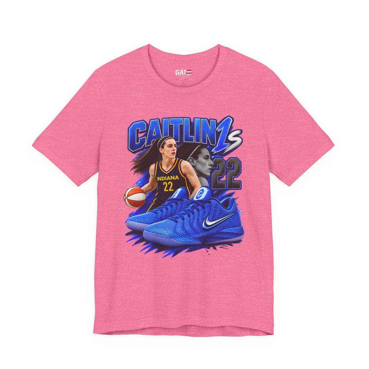 Caitlin Clark Caitlin 1s Blue Racer Sneaker Shirt