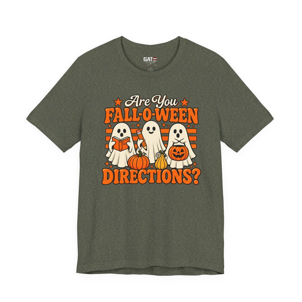 Halloween Teacher Shirt – Are You Falloween Directions? – product photo