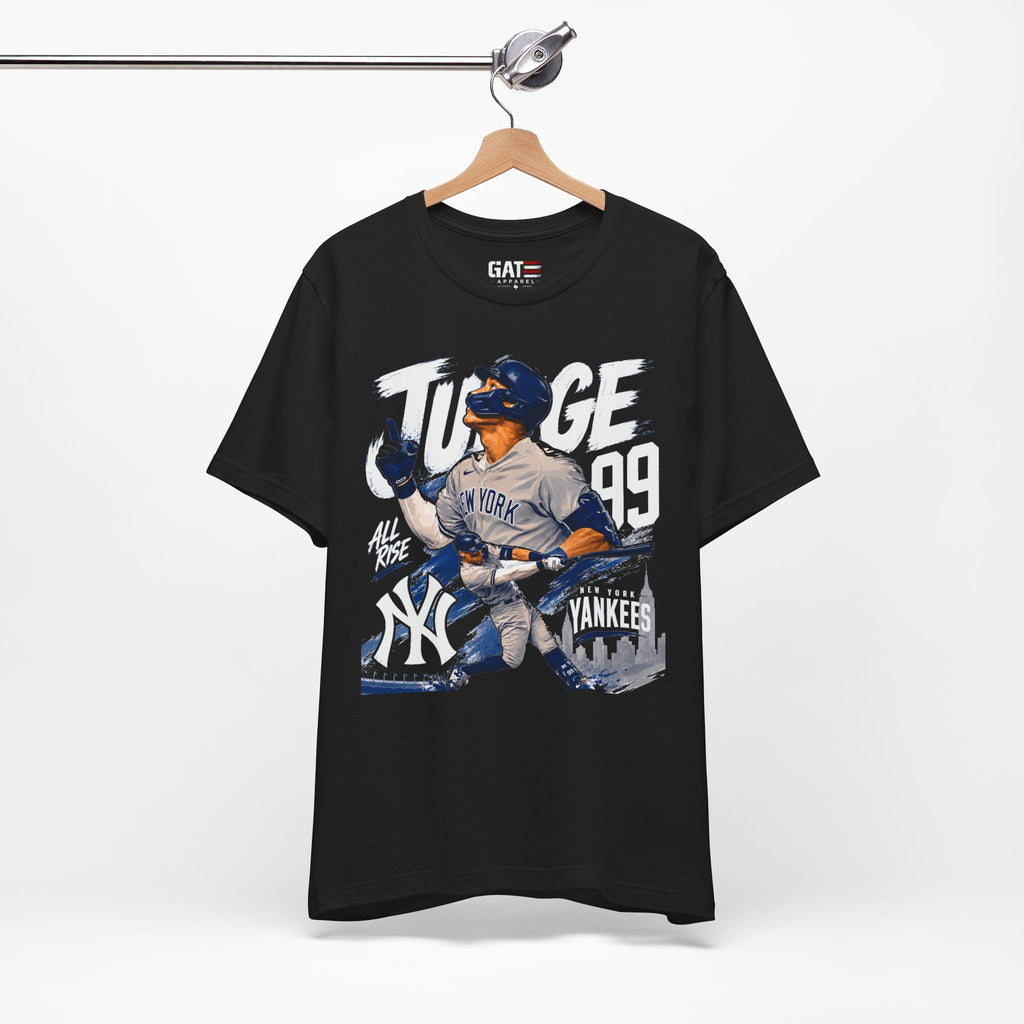 Aaron Judge Yankees #99 Baseball Tee|Yankees Baseball|All Rise’ Fan Shirt