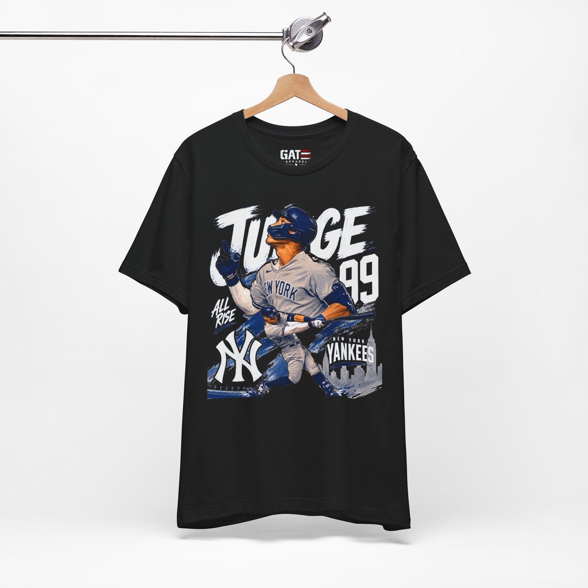 Aaron Judge Yankees #99 Baseball Tee|Yankees Baseball|All Rise’ Fan Shirt