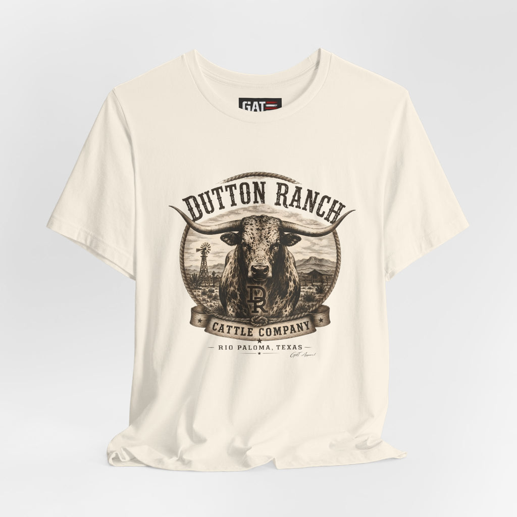 Dutton Ranch Cattle Company Shirt | Yellowstone Inspired Longhorn Tee