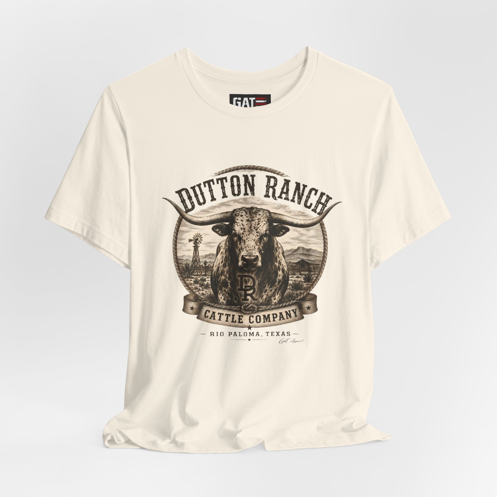 Dutton Ranch Cattle Company Shirt | Yellowstone Inspired Longhorn Tee