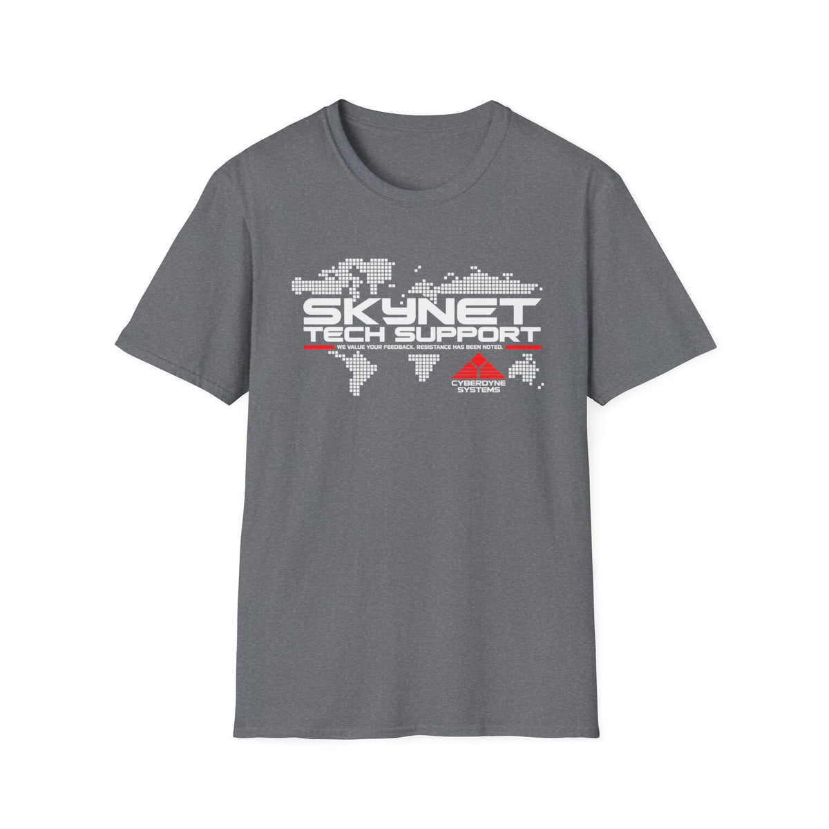 A.I. Skynet Tech Support retro futuristic graphic T-shirt - product image 2