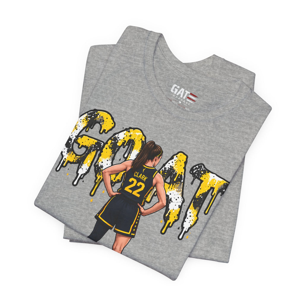 Caitlin Clark Caitlin 1s GOAT Yellow Sneaker Shirt