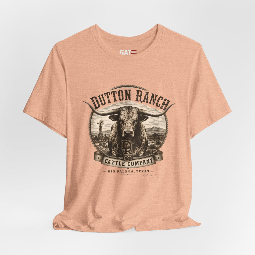 Dutton Ranch Cattle Company Shirt | Yellowstone Inspired Longhorn Tee