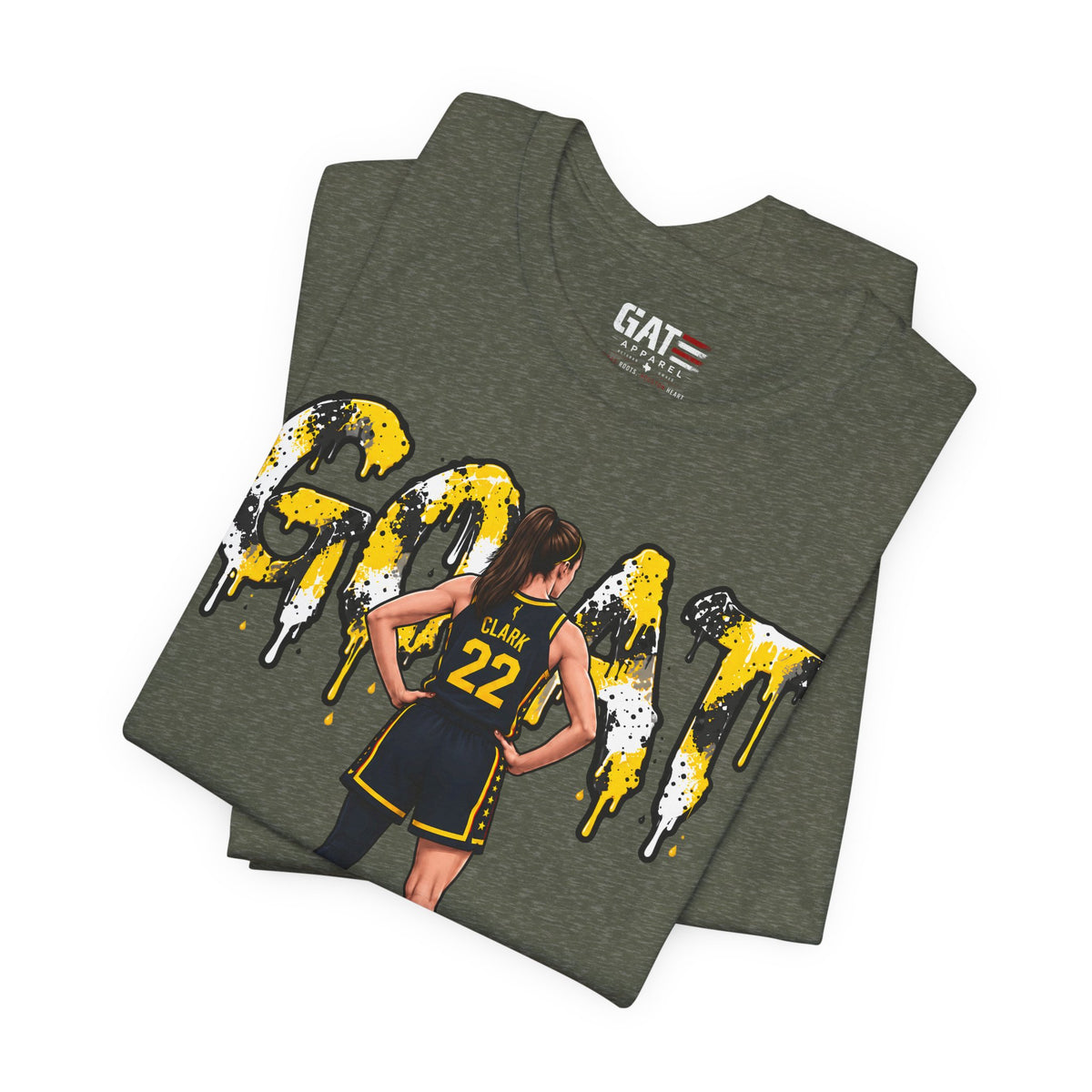 Caitlin Clark Caitlin 1s GOAT Yellow Sneaker Shirt