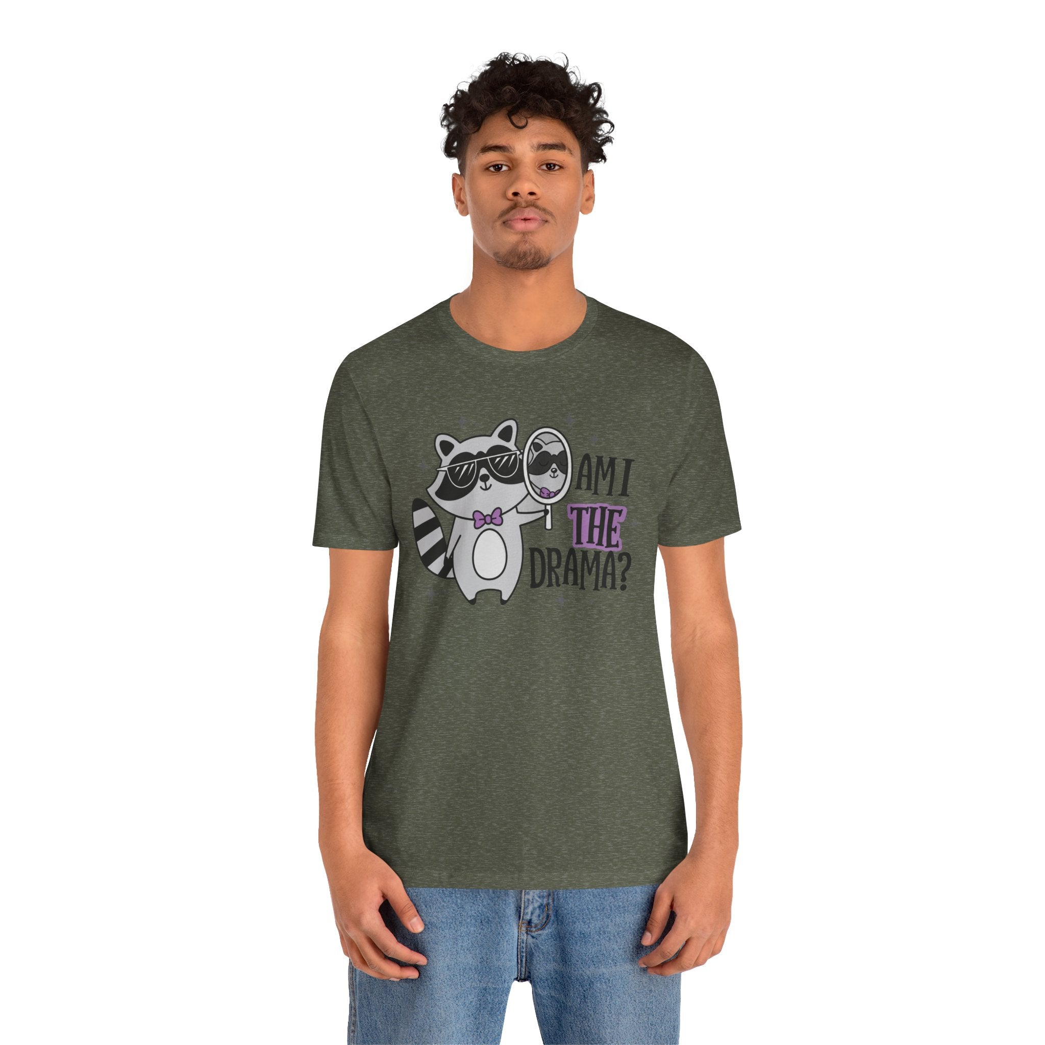 Am I the Drama? Raccoon Graphic Tee