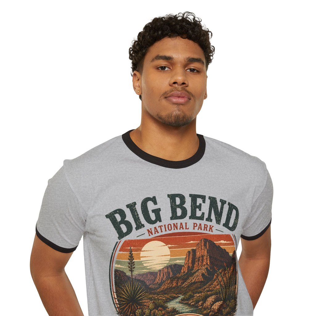 Big Bend National Park Texas Ringer T-Shirt