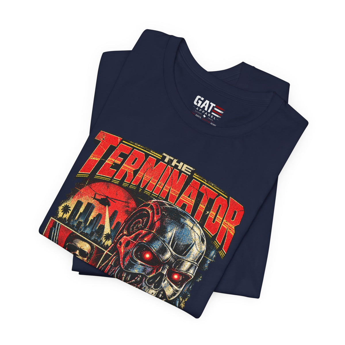 Terminator Shirt | Retro Sci-Fi Robot Movie Graphic Tee